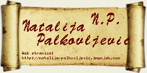 Natalija Palkovljević vizit kartica